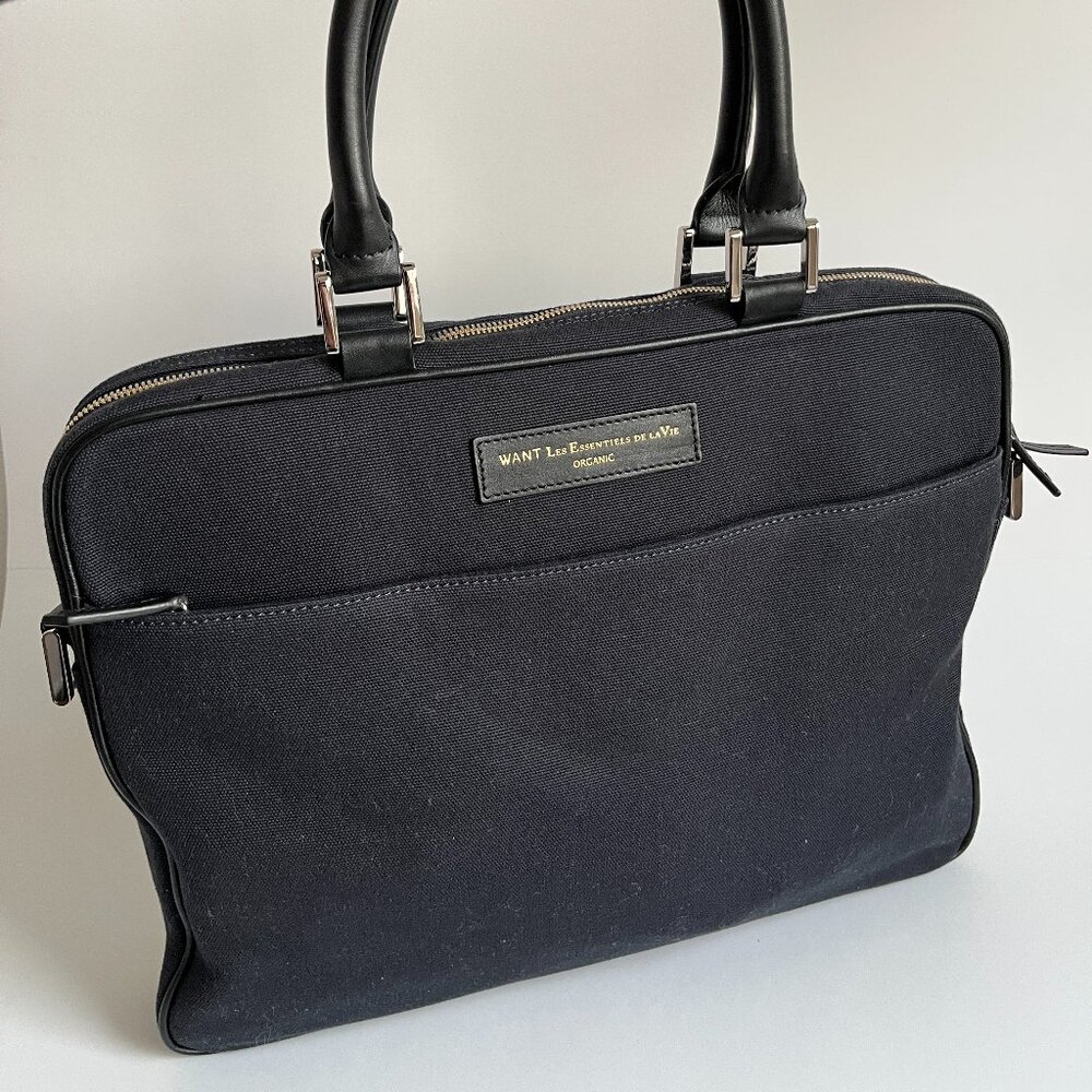 WANT Les Essentiels "Haneda" Slim Briefcase